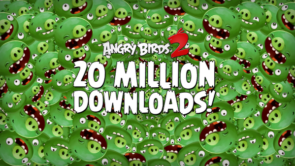 Angry Birds 2 скачали более 20 млн раз за неделю