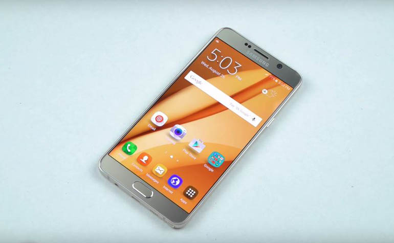 Тест на прочность смартфона Samsung Galaxy Note 5