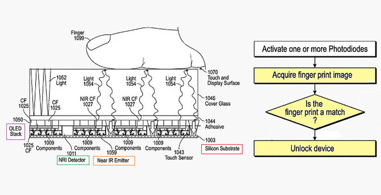 Новый патент Apple на OLED-дисплей