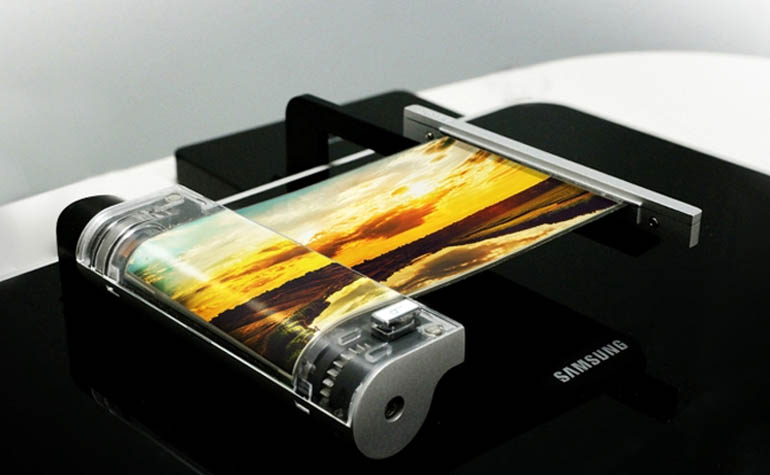Samsung представит гибкий дисплей