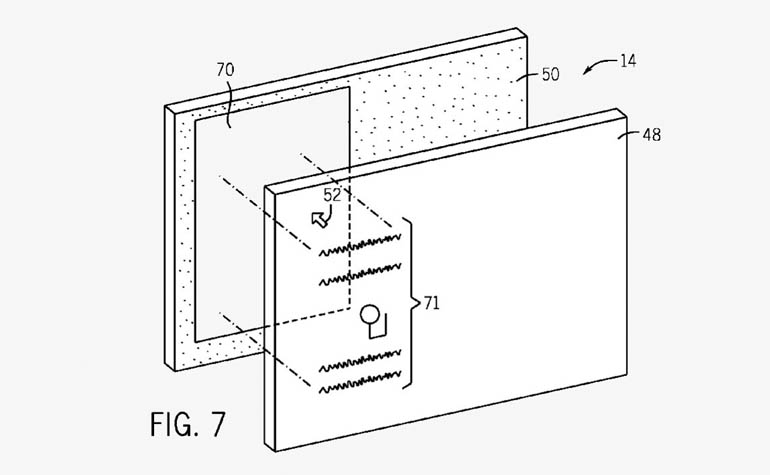 Apple патентует гаджет с прозрачным дисплеем