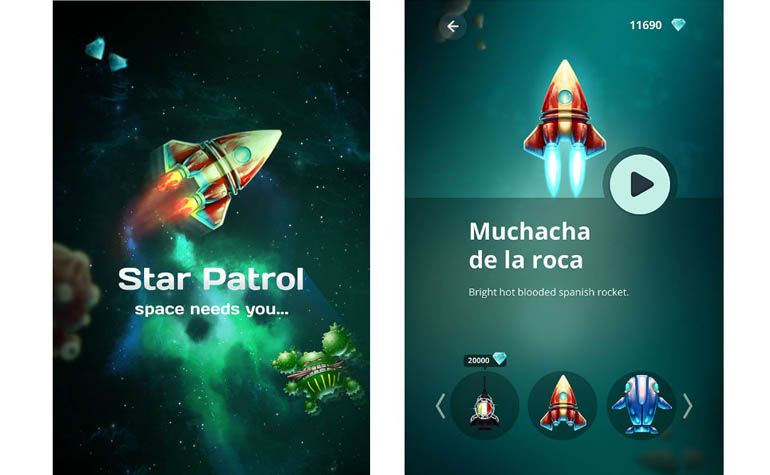 SAB Games анонсирует мобильные космические аркады