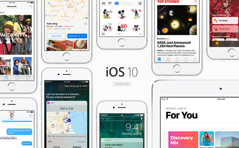 На WWDC 2016 Apple анонсировала iOS 10