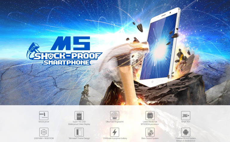 Неубиваемый китайский смартфон Leagoo M5