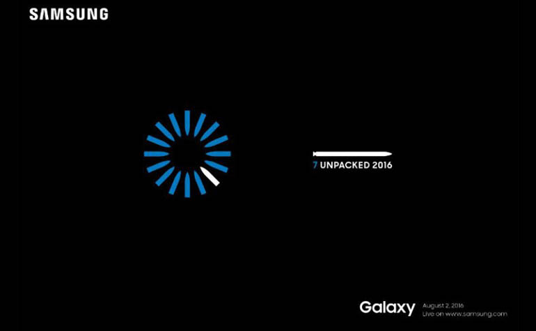 мероприятие Unpacked Samsung Galaxy Note 7