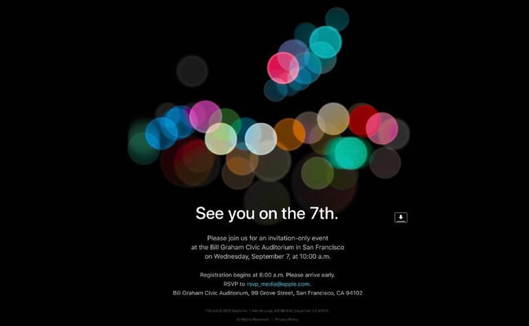 iPhone 7 будет представлен 7 сентября