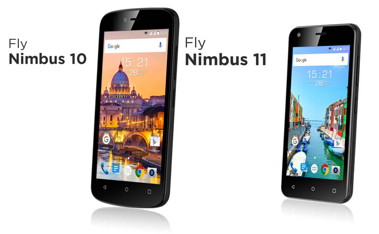 Новый смартфоны FLY nimbus 10 и 11