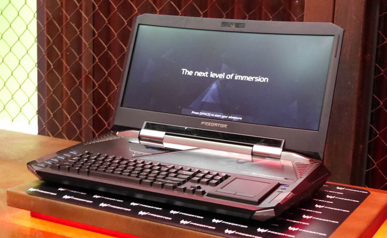 CES 2017 - Ноутбук Acer Predator 21X